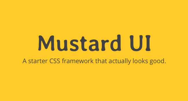 Mustard UI